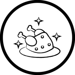 Christmas, New Year Vector Icon element, Isolated white background