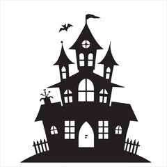 Halloween vector, and Jack-o'-lantern, Ghost, Bat, Black Cat, Spider Web, Witch Hat, Moon and Stars, Skeleton, Vampire, Zombie