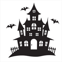 Halloween vector, and Jack-o'-lantern, Ghost, Bat, Black Cat, Spider Web, Witch Hat, Moon and Stars, Skeleton, Vampire, Zombie