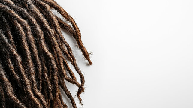 macro of hair texture professional dreadlocks 