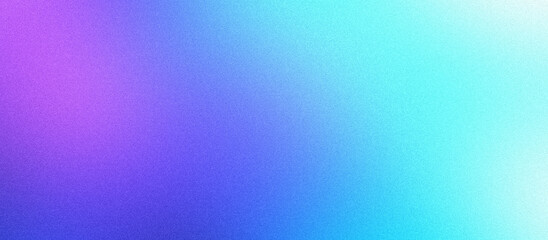 Abstract Gradient Background with Blue-Cyan Grainy Texture | Grunge Noise Banner & Poster Design