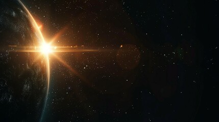 Colorful Lighting  lens flare background 