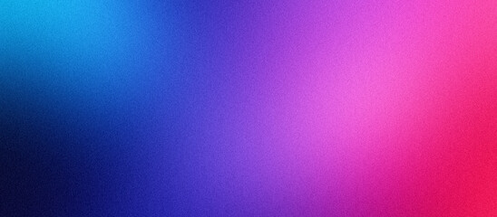 Abstract Gradient Background with Pink-Blue-Violate Grainy Texture | Grunge Noise Banner & Poster Design