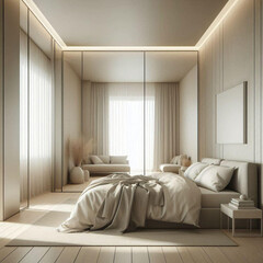 modern large bedroom 