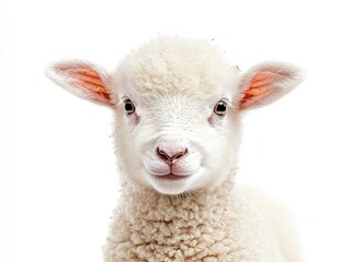 Fototapeta premium sheep isolated on white