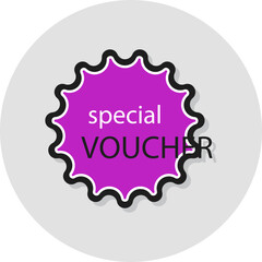 Sale icon badge. Special offer discount tags. Coupon shape templates design. Cyber monday sale discounts. Black friday shopping icons. Best ultimate offer badge. Super discount icons. Vector icons