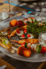 Delicious Greek Meze Platter