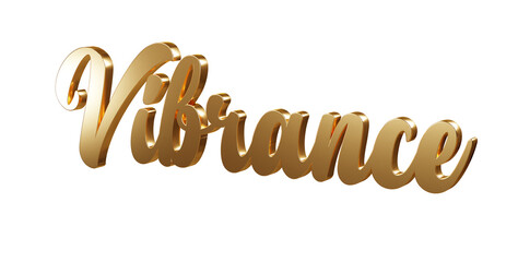 Luxury 3D gold text 