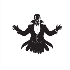 Halloween vector, and Jack-o'-lantern, Ghost, Bat, Black Cat, Spider Web, Witch Hat, Moon and Stars, Skeleton, Vampire, Zombie