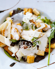 Ensalada cesar.