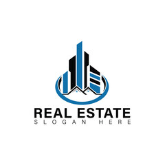 Real estate logo, Hotel logo, construction logo