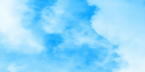 gradient light white sky background with fluffy clouds .Nature landscape in environment day horizon skyline view .cloudy in sunshine calm bright winter air background .	