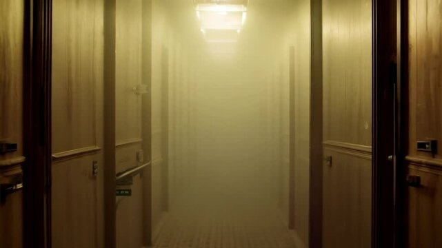Scary Foggy Corridor
