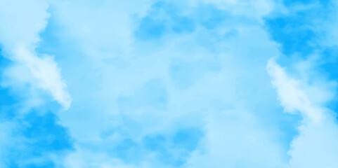 gradient light white sky background with fluffy clouds .Nature landscape in environment day horizon skyline view .cloudy in sunshine calm bright winter air background .	