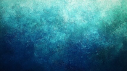 Fototapeta premium A blue and green background with a grainy, textured look.