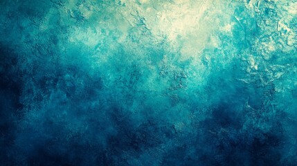 Obraz premium A blue and green background with a grainy, textured look.
