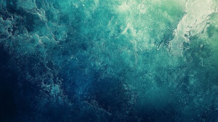 Obraz premium A blue and green background with a grainy, textured look.