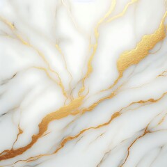 Custom 1. White Marble With Golden Veins: Abstract Texture for Design