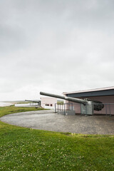 Replica Mk 7 6" Naval Gun at Blyth, Northumberland, UK