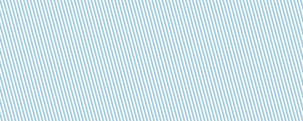 Blue diagonal lines seamless pattern on white background.	
