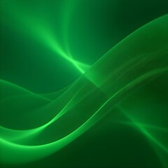 Abstract organic green lines as wallpaper background illustration