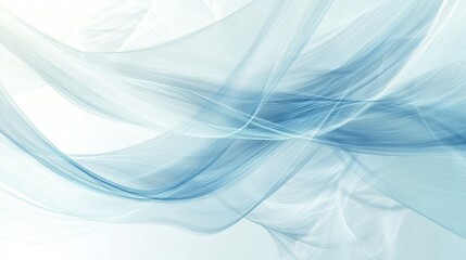 Abstract blue and white digital backdrop showcasing light technology. Ideal for wallpapers and backgrounds with a minimalist aesthetic. 