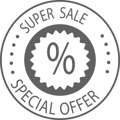 Sale icon badge. Special offer discount tags. Coupon shape templates design. Cyber monday sale discounts. Black friday shopping icons. Best ultimate offer badge. Super discount icons. Vector icons