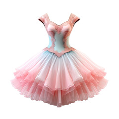 Obraz premium Ballet tutu isolated on transparent background