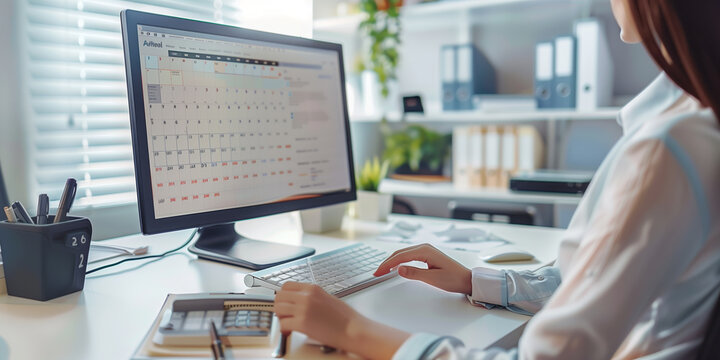 Schedule appointment, project planning, reminders and meeting, time management concept