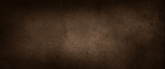 Obraz premium Brown textured concrete wall grunge background