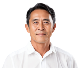 PNG Thai person portrait adult shirt.