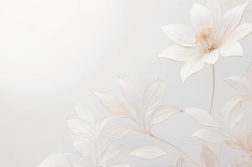 Abstract White Background, White Texture, White Image, White Color, White Canvas