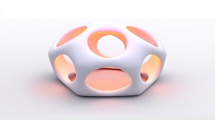 Modern Abstract Furniture Design with Soft Lighting