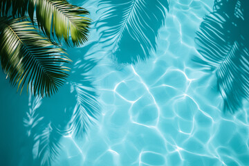 Obraz premium tropical background with palm trees
