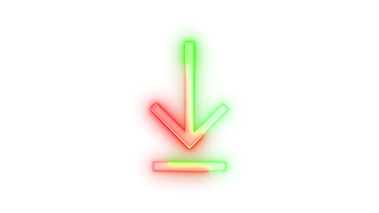 Glowing symbol icon, 