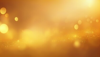 Blurry golden yellow background fading into light orange, with soft light leaks