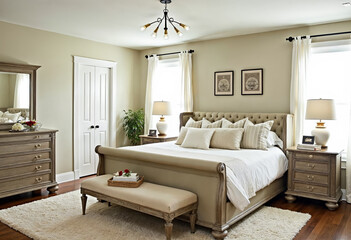 interior of a bedroom