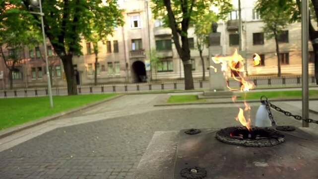 Monument to those who died for freedom in Kaunas