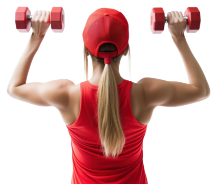 PNG Woman dumbbell apparel sports.