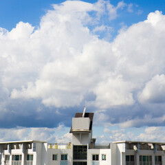 house with sky