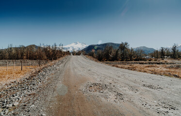 Entrance to the park and Cerro Tronador, San Carlos de Bariloche, Argentina