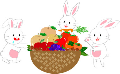 토끼 © 미란 박