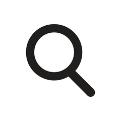 Search Icon , magnifying glass symbol, search icon clip art , zoom in and zoom out symbol, Magnifying glass sign isolated. Vector illustration