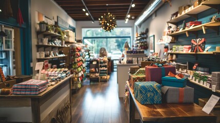 gift shop with unique items and gift wrapping services