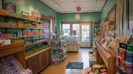 gift shop with unique items and gift wrapping services