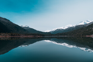 Obraz premium Natural landscape in Bariloche in Argentina.