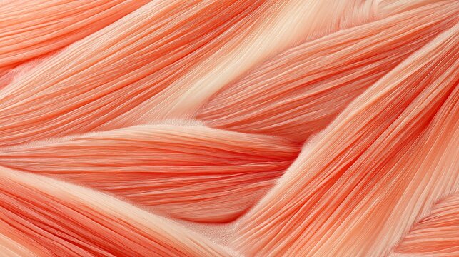 trigger point in a muscle fiber, highlighting its striated appearance