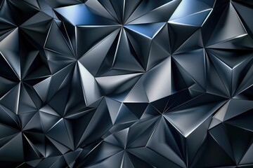 Abstract pattern featuring numerous geometric triangles