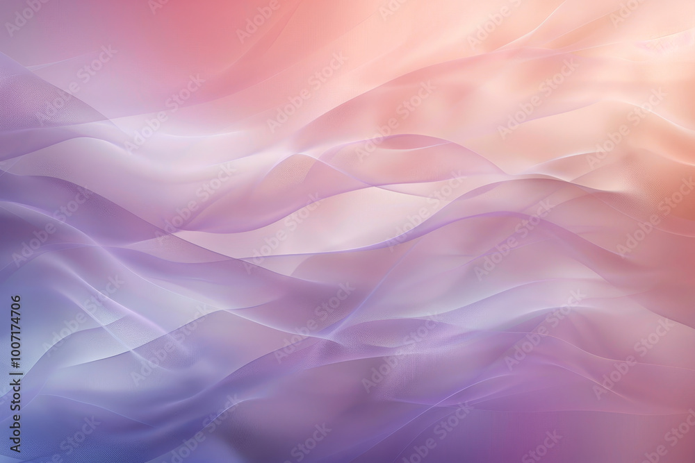 Sticker A purple and pink background with a wave pattern