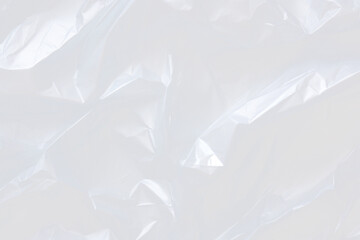 Obraz premium Crumpled reflective plastic png overlay effect, transparent background